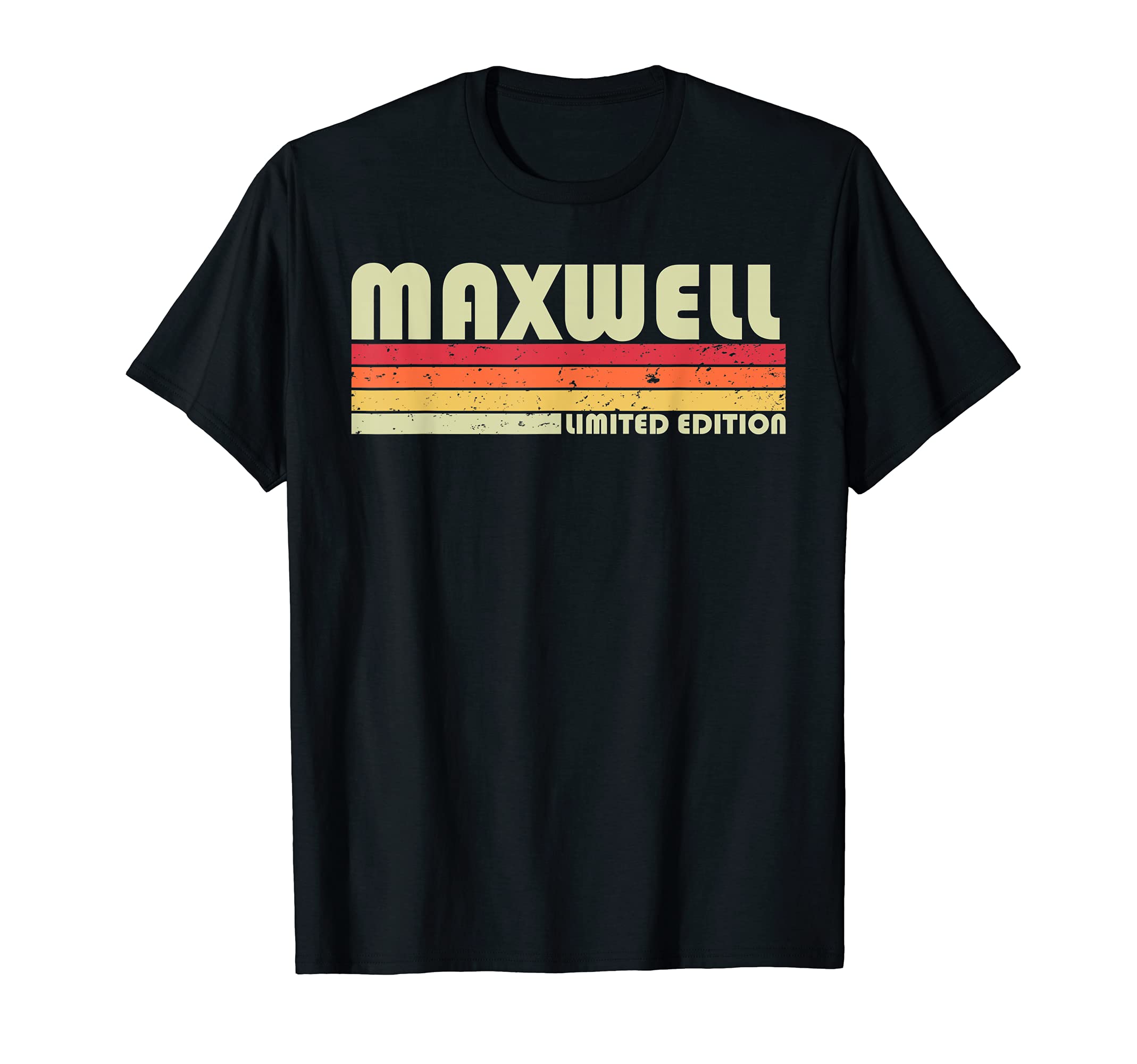 Customized Last Name Gifts for Christmas Team MAXWELL Surname Funny Retro Vintage T-Shirt  
Customized Last Name Gifts f