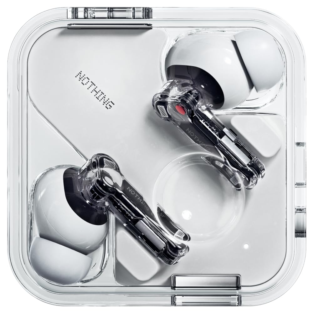 Nothing Ear Wireless Earbuds with ChatGPT Integration Smart ANC White  
Nothing Ear Wireless Earbuds with ChatGPT Integr